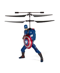 World Tech Toys Marvel Avengers Captain America Flying Figure Ir Helicopter