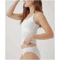 Pact Women's Organic Cotton Everyday Shelf Bra Camisole 3-Pack