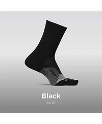 Feetures Men's Elite Light Cushion Mini Crew Sock