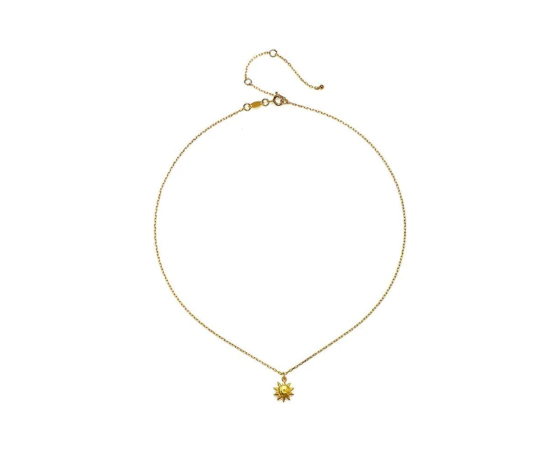 Satya Jewelry Here Comes the Sun Necklace