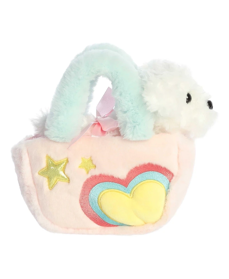 Aurora Small Pastel Heart Puppy Fancy Pals Fashionable Plush Toy