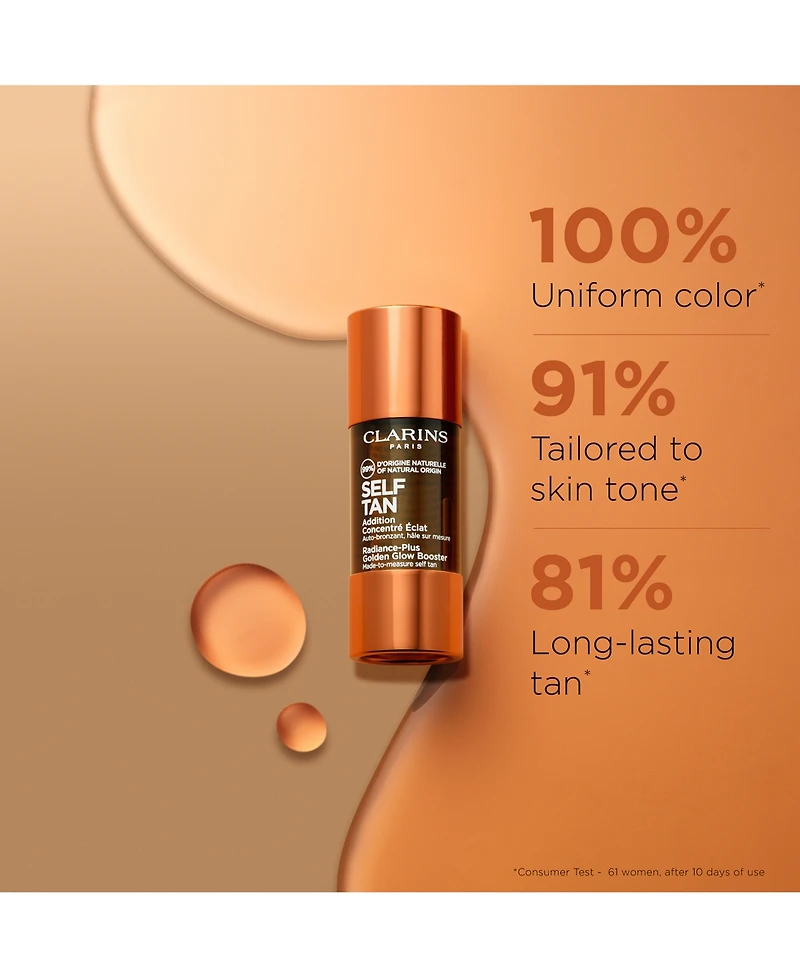 Clarins Self Tanning Face Booster Drops, 0.5 oz.