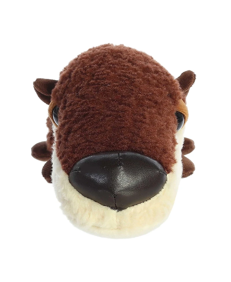 Aurora Medium Toby Otter Schnozzles Playful Plush Toy Brown 11.5"