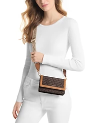 Michael Michael Kors Jet Set Small Logo Nylon Crossbody