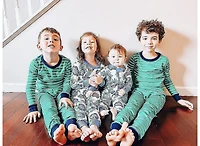 Mightly Kids Kids' Fair Trade 100% Organic Cotton Tight Fit Pajamas, 2-Piece Set