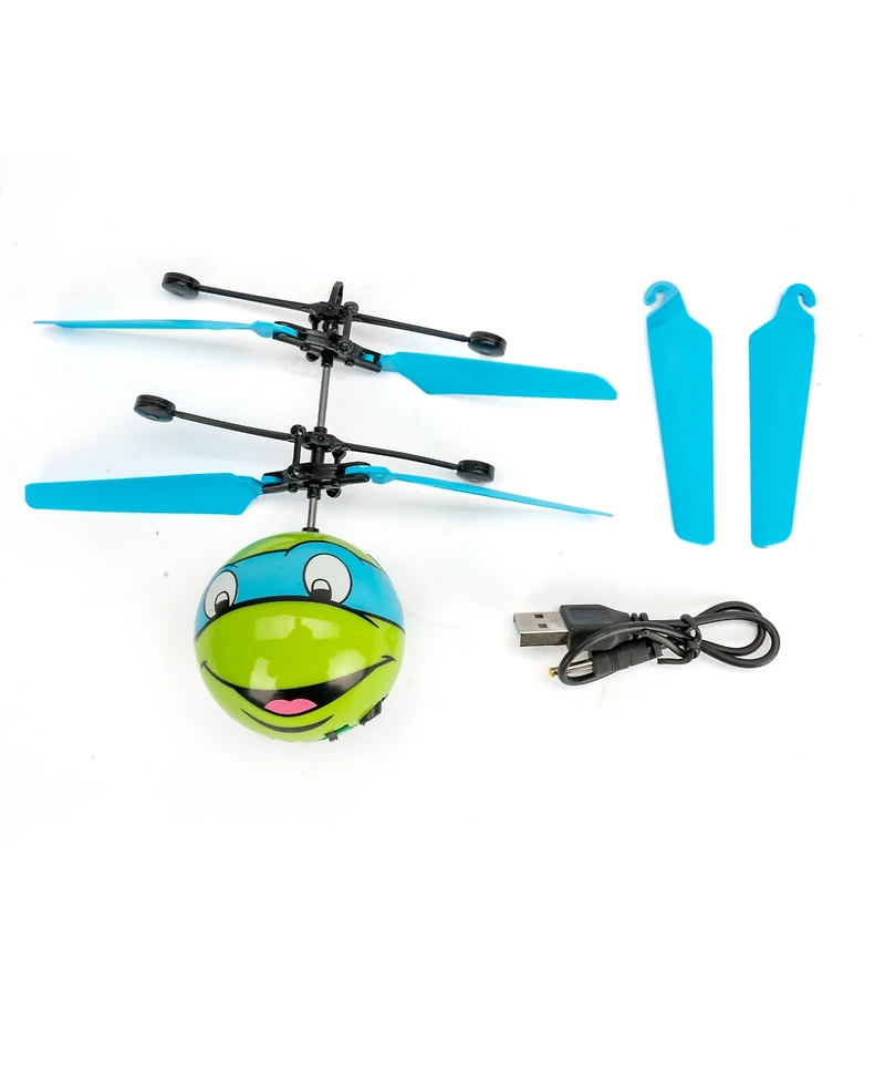 World Tech Toys Nickelodeon Tmnt Leonardo Ufo Ball Helicopter