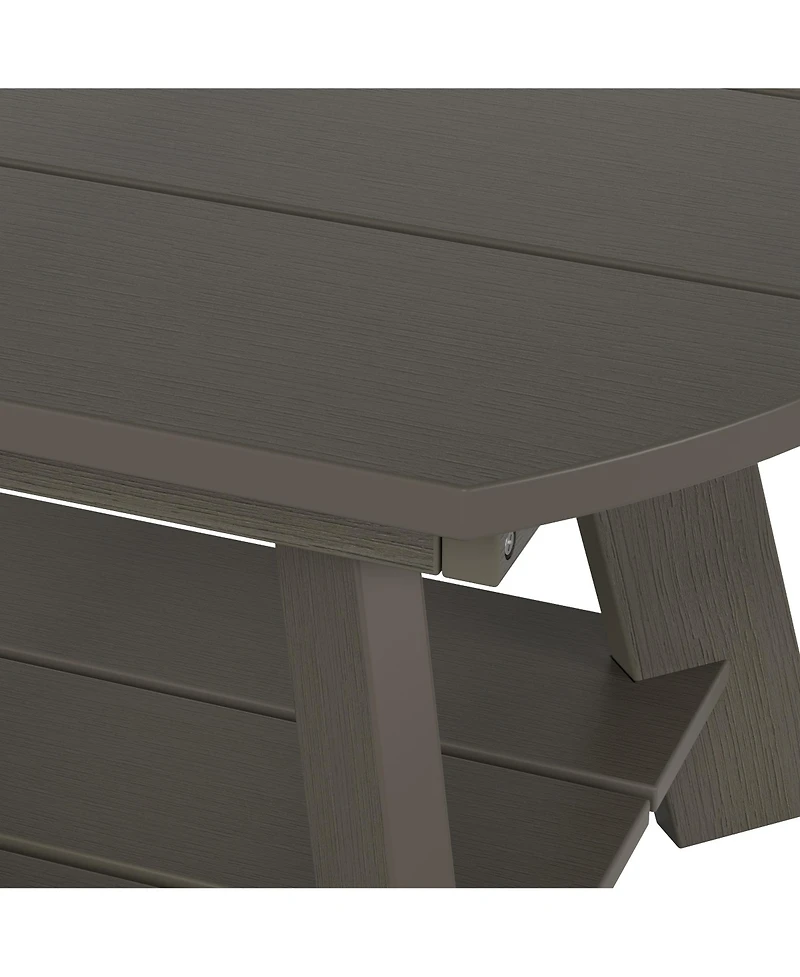 Outdoor Patio All-weather Modern Coffee Table