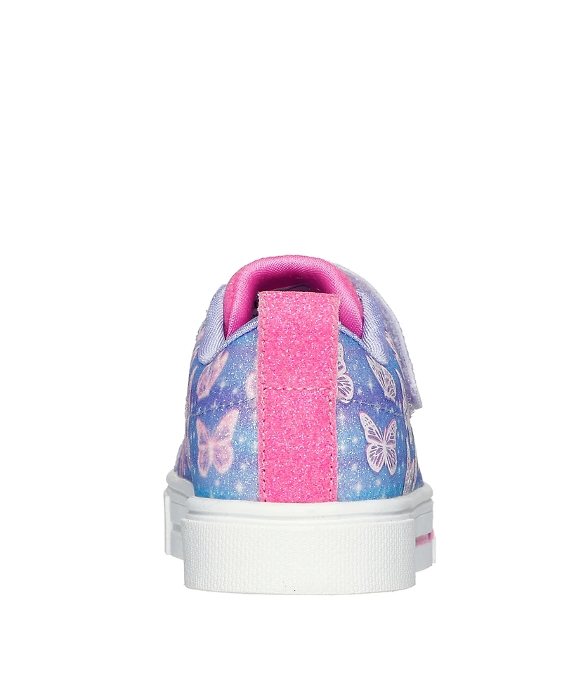 Skechers Toddler Girls' Twinkle Toes: Twinkle Sparks - Ombre Flutter Stay-Put Light-Up Casual Sneakers from Finish Line