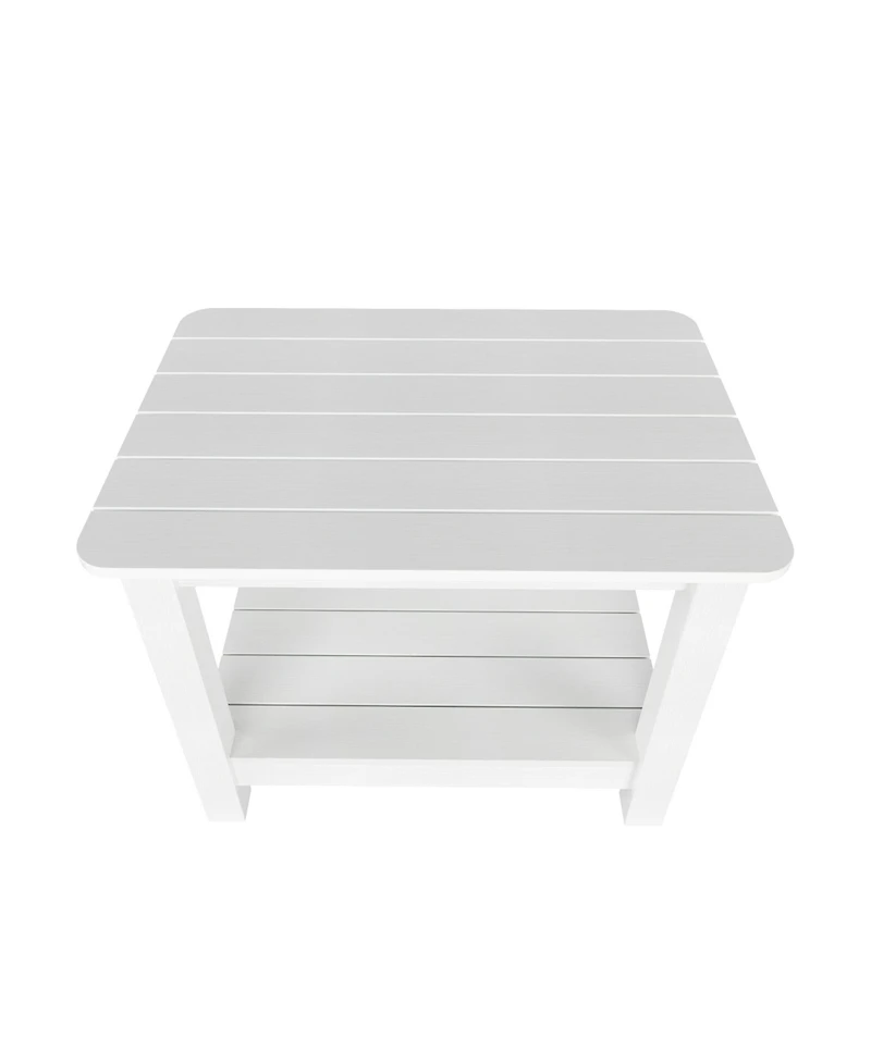 WestinTrends Outdoor Patio All-weather Modern Side Table