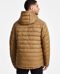Hawke & Co. Men's Sherpa Lined Hooded Puffer Jacket