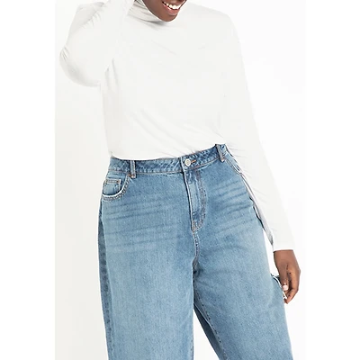 Eloquii Women's Plus Layering Turtleneck