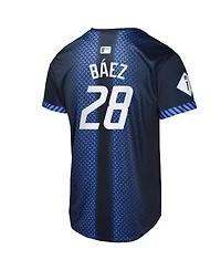 Nike Big Boys and Girls Javier Baez Navy Detroit Tigers 2024 City Connect Limited Jersey