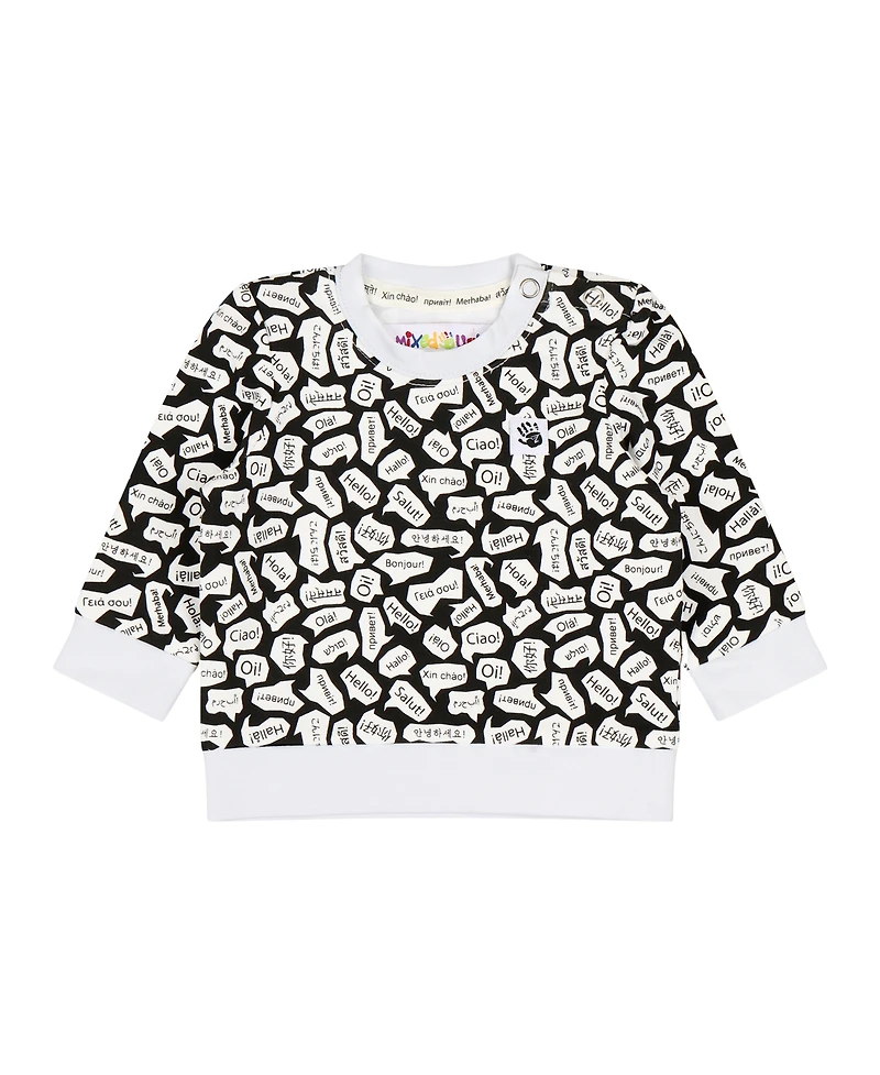 Mixed Up Clothing Infant Crewneck Sweatshirt and Jogger Pant Set