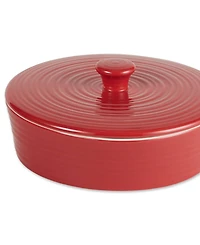 Rsvp International 8.5" D Stoneware Red Tortilla Warmer