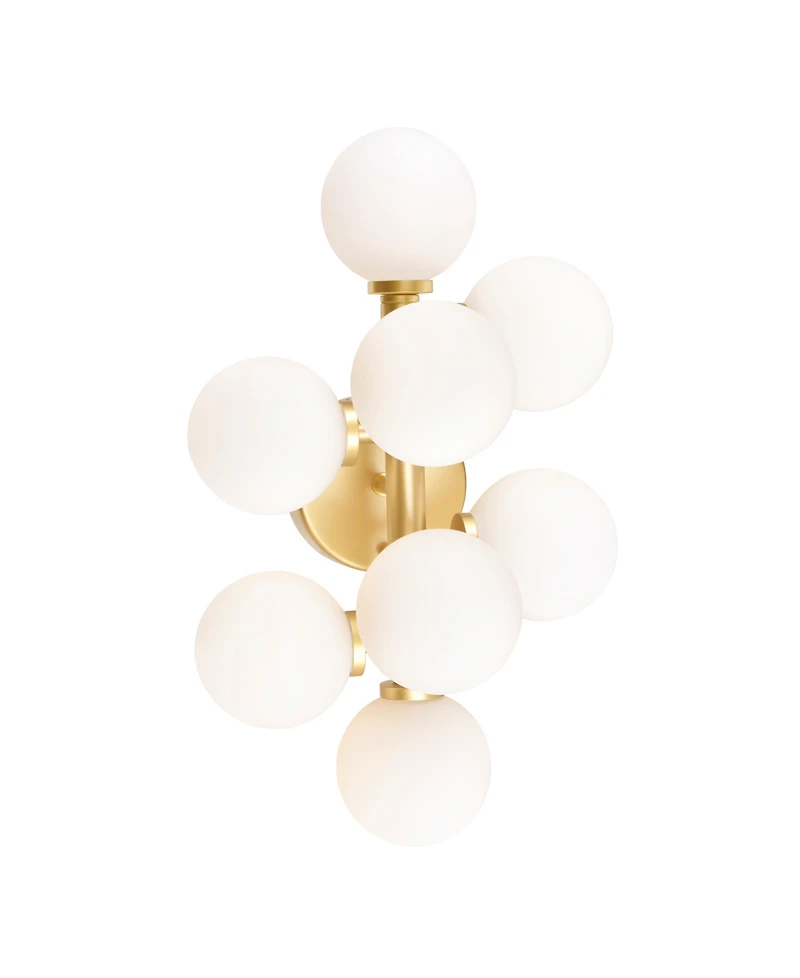 Cwi Lighting Arya 8 Light Wall Sconce