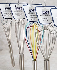 Rsvp International Endurance 18/8 Stainless Steel French Whisk 11In 12x2x2"