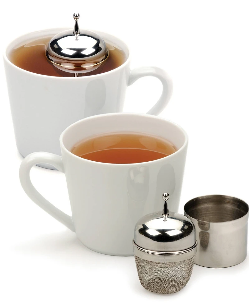 Rsvp International Stainless Steel 2" x 3" x 3" Floating Tea Infuser