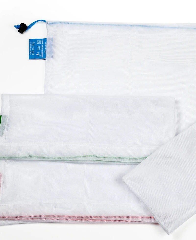 Rsvp International Polyester 3 Piece 12" x 16.25" Mesh Produce Bags Set