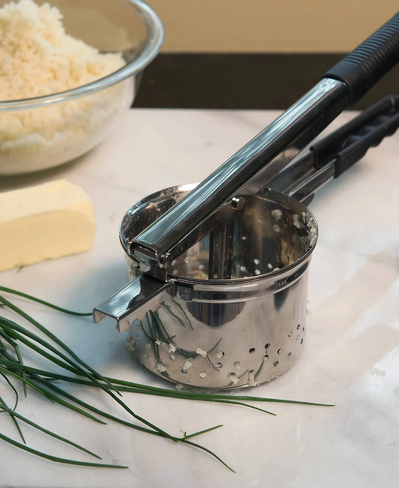 Rsvp International Endurance 18/0 Stainless Steel and Santoprene 14x5x6" Jumbo Potato Ricer