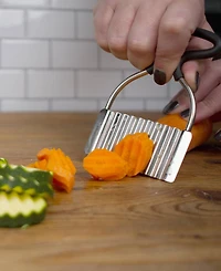 Rsvp International Endurance Stainless Steel 4.5" x 3" Crinkle Cutter