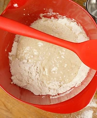 Rsvp International Silicone Coated Steel 11" x 2.25" Ela Series Red Spoon