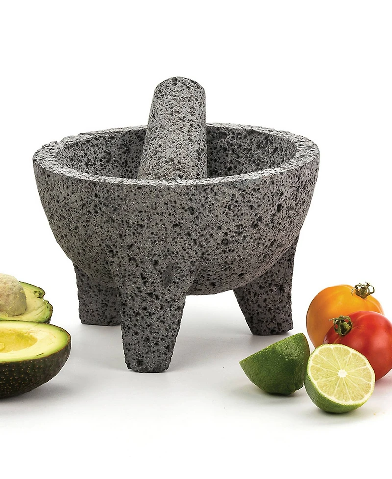 Rsvp International Volcanic Stone 8x8x5" Authentic Molcajete