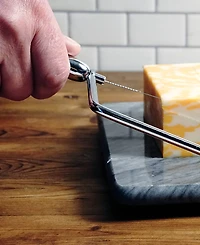 Rsvp International Marble Grey Marble 9"x8" Cheese Slicer