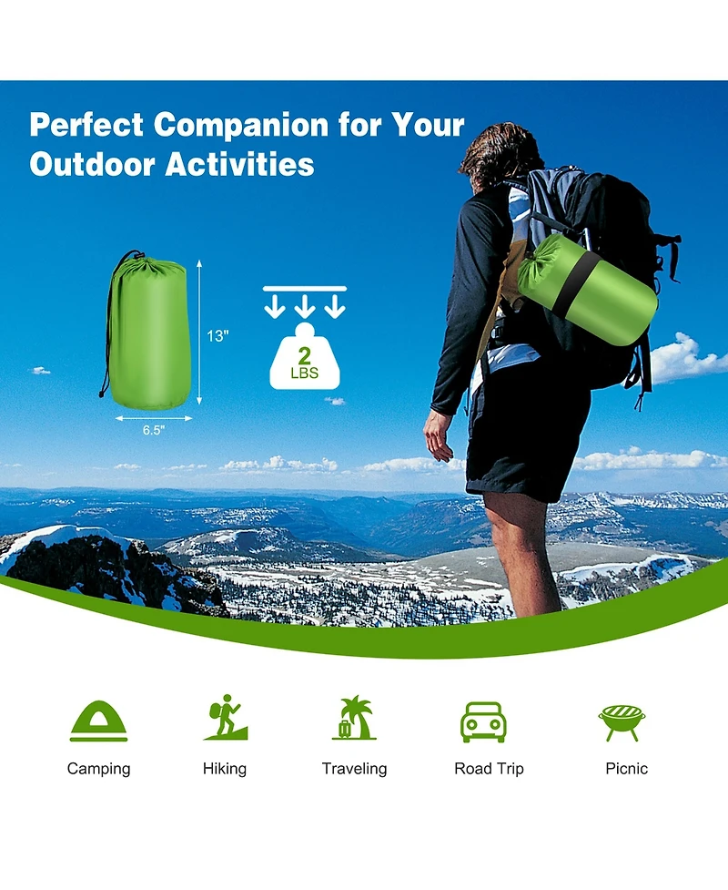 Inflatable Sleeping Pad, Self Inflating Camping Mattress
