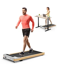 Walking Pad Under Desk Treadmill with Remote Control for Home/Office Led Display