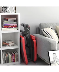 Costway Folding Weight Bench Adjustable Sit-up Board Curved Decline Bench