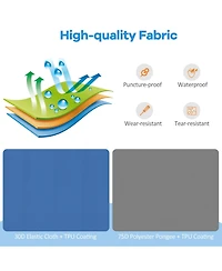 Folding Sleeping Pad, Self Inflating Camping Mattress