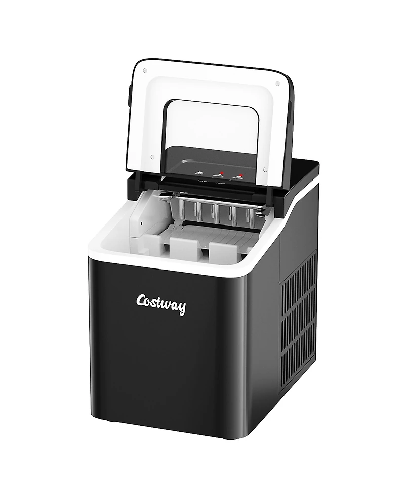 Portable Ice Maker Machine Countertop 26Lbs/24H Self-cleaning