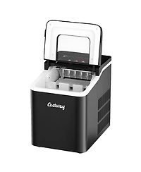Portable Ice Maker Machine Countertop 26Lbs/24H Self-cleaning
