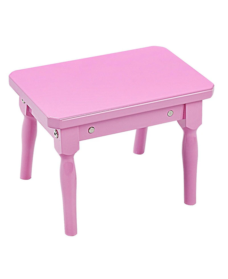 Childs 30 key Toy Grand Baby Piano w/ Kids Bench Wood Pink New