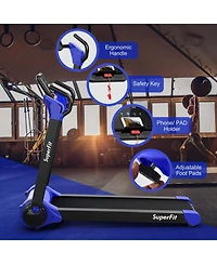 2.25HP Electric Treadmill Running Machine App Control for Home Office