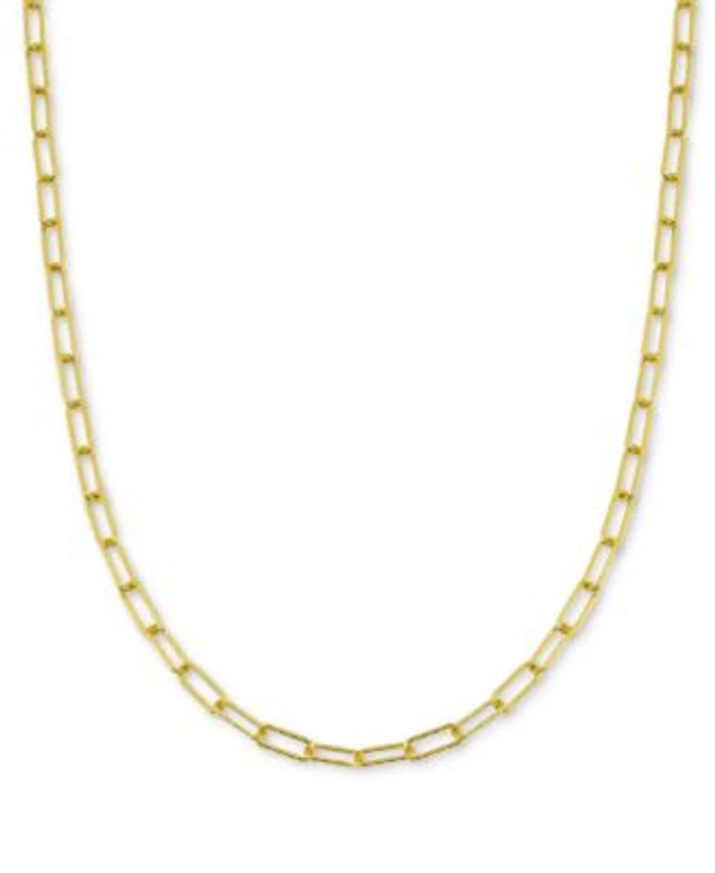 Giani Bernini Paperclip Link Chain Necklaces Created For Macys