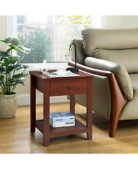 Night Stand End Side Table Bedside Accent Table