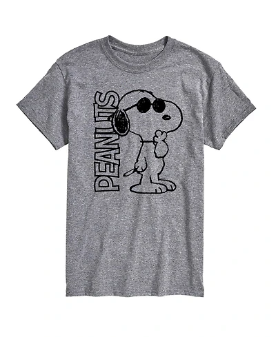 Hybrid Apparel Joe Cool Peanuts Logo Men's Short Sleeve Tee