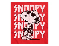 Hybrid Apparel Snoopy Rock Name Repeat Men's Short Sleeve Tee