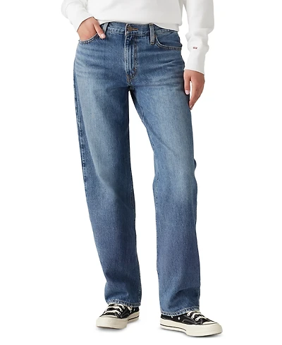 Levi's Women's Mid Rise Cotton 94 Baggy Jeans