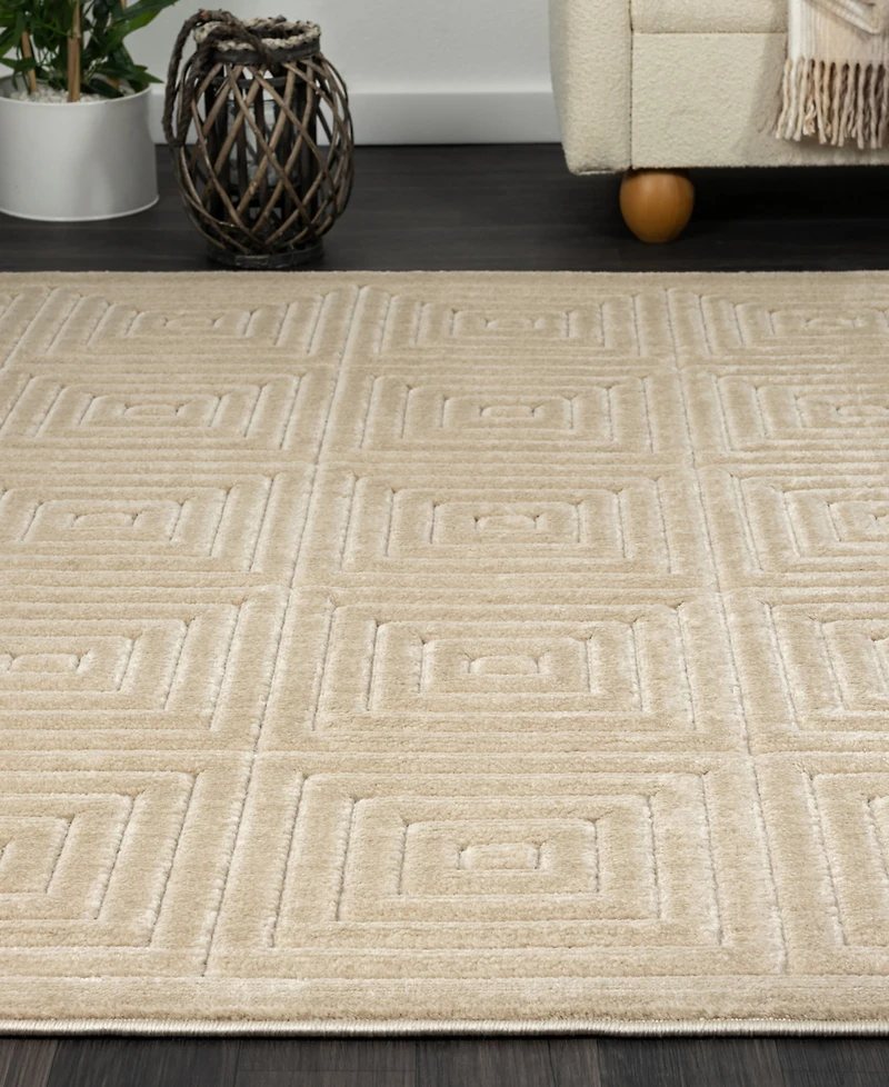 Lr Home Adonis Atl-415 7'10"x9'10" Outdoor Area Rug