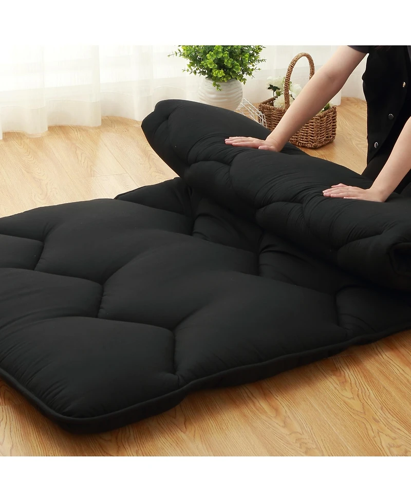 Caromio Futon Mattress Twin Size, Floor Pad Portable Dorm Sleeping Pad, 39"x 80"