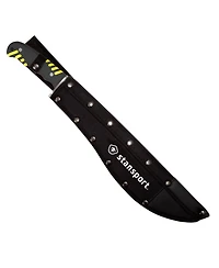 Stansport 15” Steel Machete with Sheath