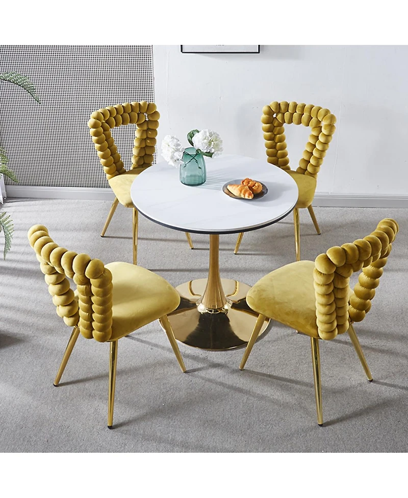 Streamdale Modern Dining Chair Set with Cushion