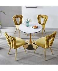 Streamdale Modern Dining Chair Set with Cushion