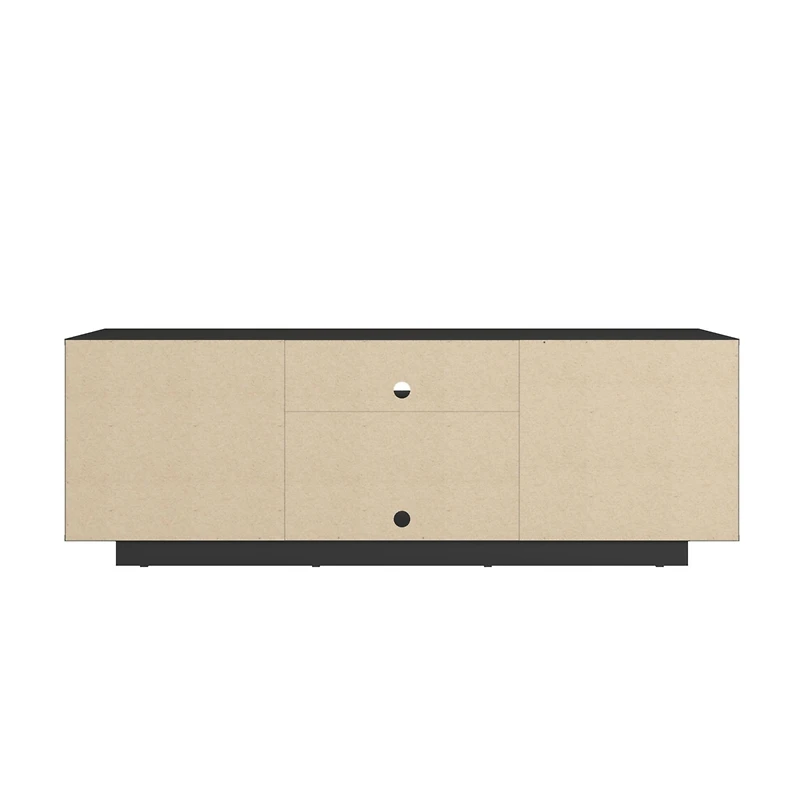 Streamdale Modern Tv Stand For TVs Up To 70", Black