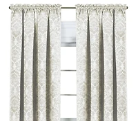 Kate Aurora Royal Living 2 Piece Curtain Panels - 63 in. Long Brown