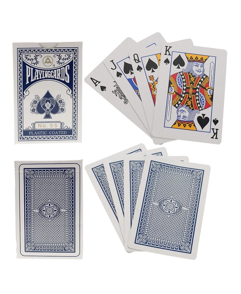 We Games Mini Double 6 Dominoes, Dice and Card Travel Game