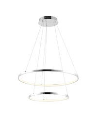Jonathan Y Brice Modern Contemporary Iron Integrated Led Pendant