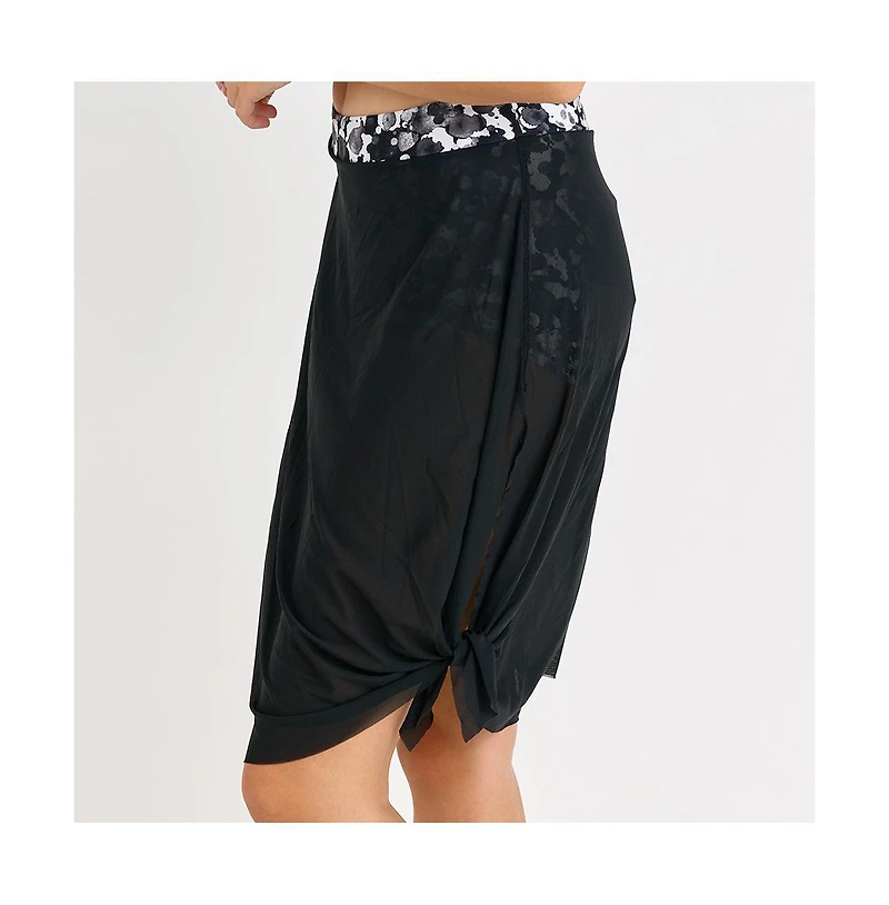 Calysa Women's 3in1 Swim Skirt With Attached Shorts